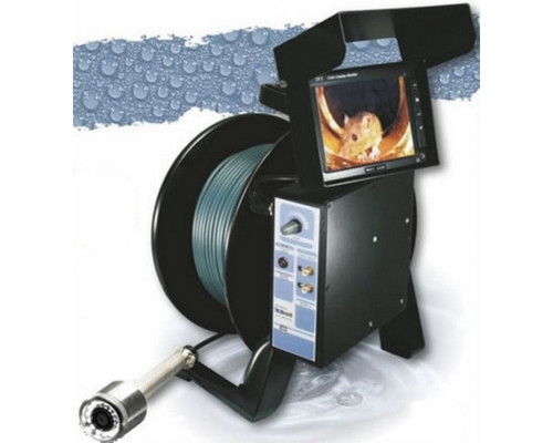 Телеинспекция 3500-ST Color, с видеозаписью и счетчиком расстояния
